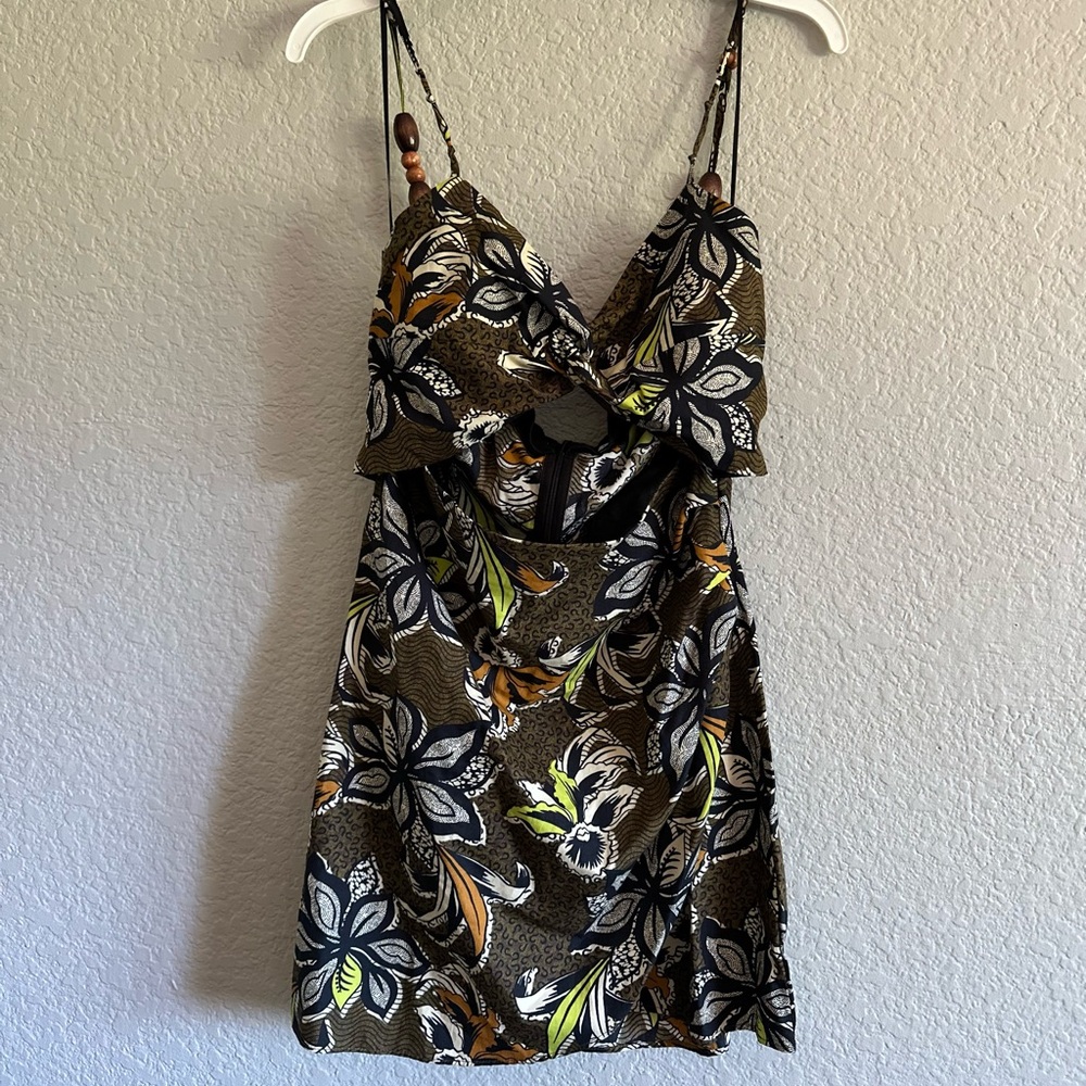 Zara mini brown dress